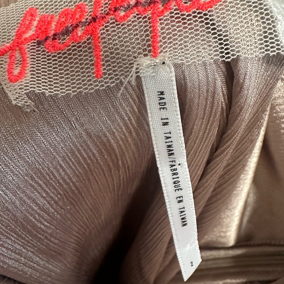 Free People Backless Tan Dress - Picture 3 of 5